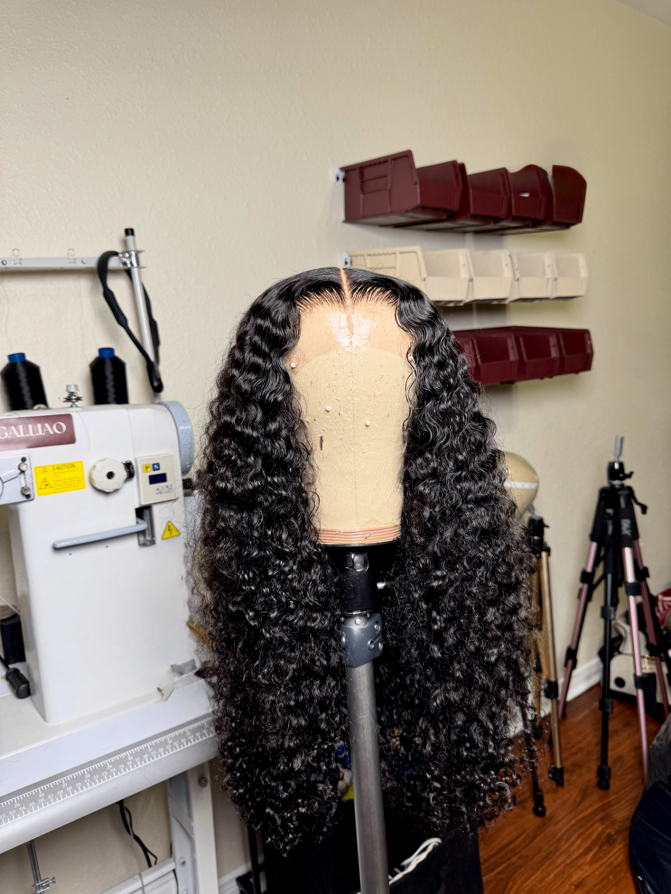 House of Agalliao finished wig work result 2